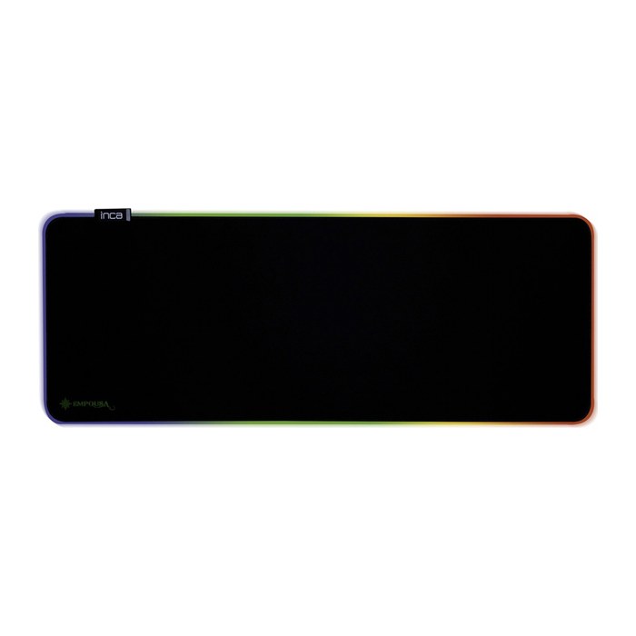 INCA Gaming Mauspad XXL 770x295x3mm Speed +RGB 7 LED schwarz retail