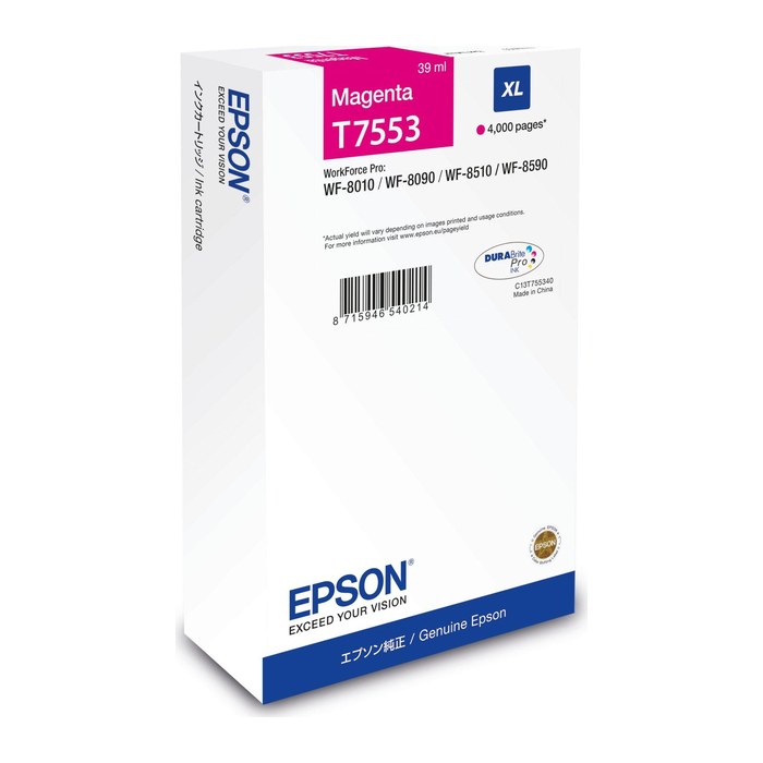 EPSON T7553XL magenta Druckerpatrone
