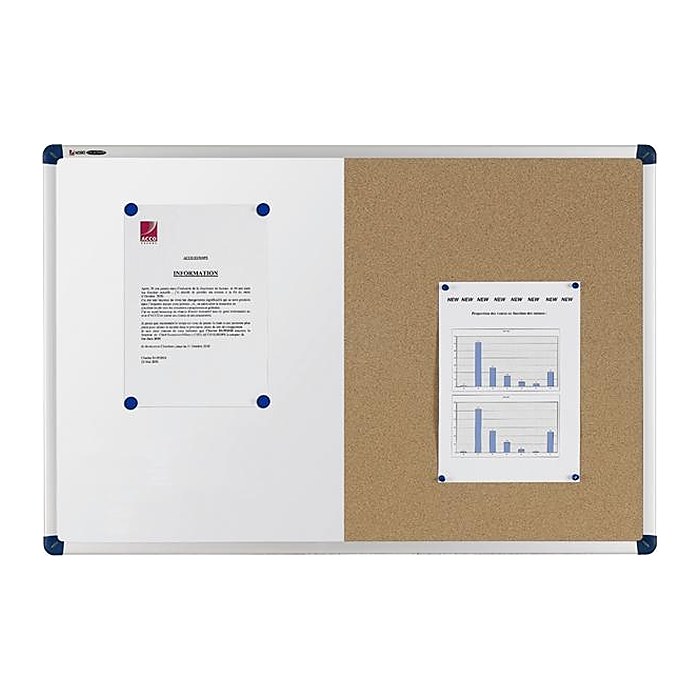 nobo Whiteboard-Pinnwand 120,0 x 90,0 cm Textil blau