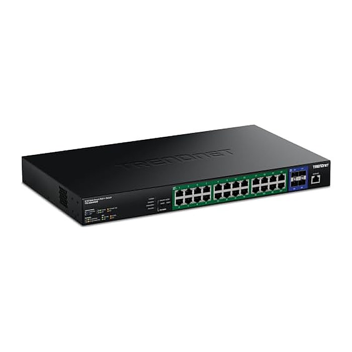 TRENDnet Switch 28-Port 2.5G PoE++ WebSm 740W 4x10G SFP+ 19"