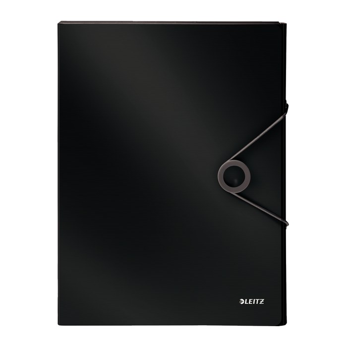 LEITZ Heftbox Solid 4568 3,0 cm schwarz, 1 St.