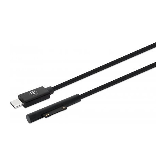 MANHATTAN Surface Connect auf USB-C Ladekabel 1,8m PD-Fähig