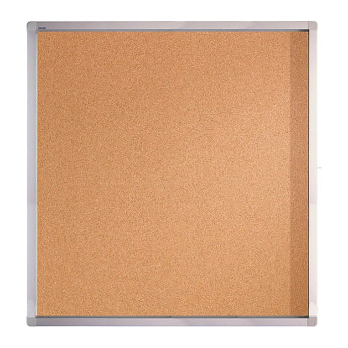 FRANKEN Schaukasten ECO silber 12x DIN A4 98,0 x 4,5 x 101,1 cm, 1 St.