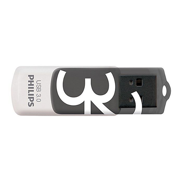 PHILIPS USB-Stick Vivid 3.0 grau, weiß 32 GB, 1 St.
