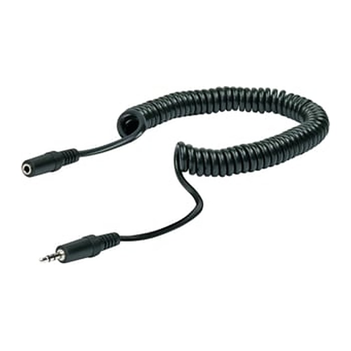 Schwaiger Kopfhörerverlängerung 3,5mm Klinke 3m Schwarz