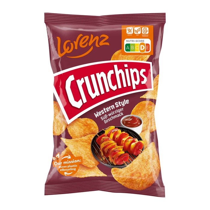 Crunchips Western Style Chips 150,0 g, 1 St.