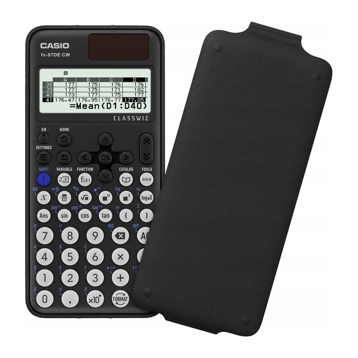 CASIO FX-87DE CW Wissenschaftlicher Taschenrechner schwarz