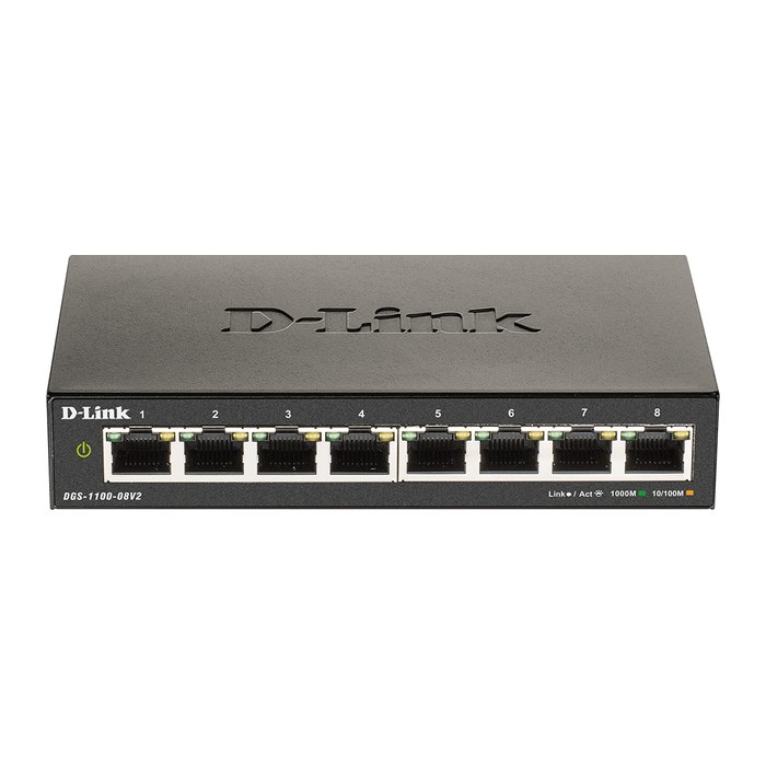 D-Link DGS-1100-08V2/E Switch 8-fach