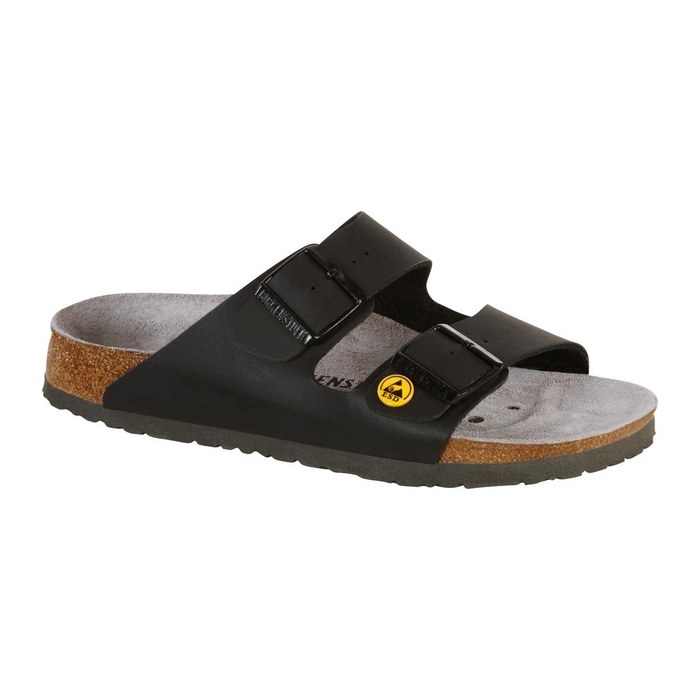 BIRKENSTOCK® unisex EN 61340 Arbeitssandalen ARIZONA ESD BF schwarz Größe 47, 1 Paar