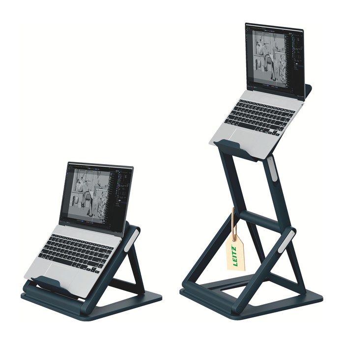 LEITZ Laptop-Ständer Ergo 2-in-1 Sitz-Steh schwarz