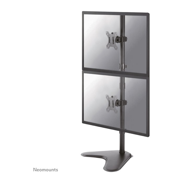 Neomounts Monitor-Halterung FPMA-D550DDV schwarz für 2 Monitore, Tischständer