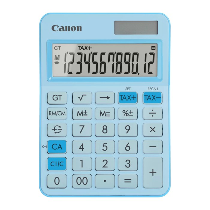 Canon LS-125KB-PBL Tischrechner pastellblau