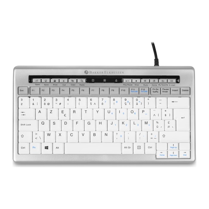 BakkerElkhuizen S-Board 840 Design Tastatur si/sw UK Layout retail