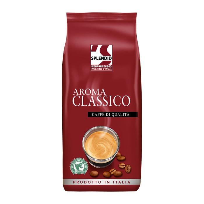 SPLENDID AROMA CLASSICO Kaffeebohnen, Arabica- und Robustabohnen 1 kg