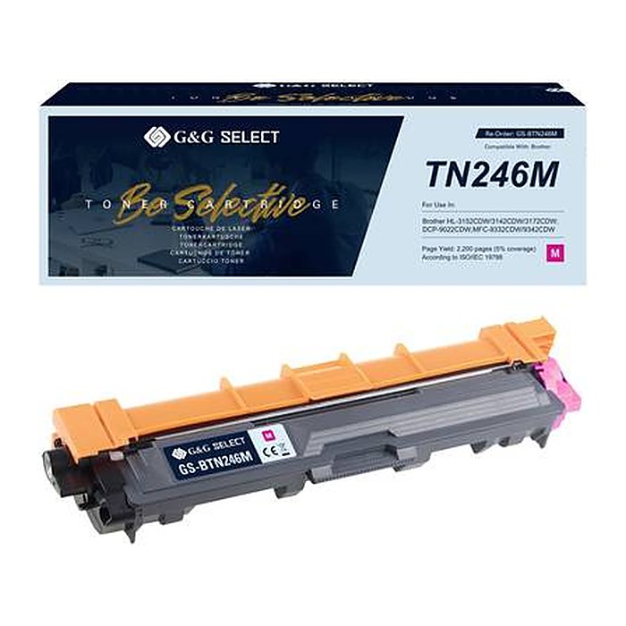G&G Select Toner kompatibel mit Brother TN-246M
