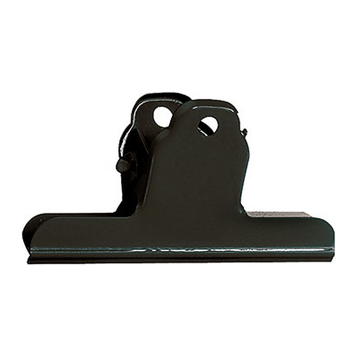 ALCO Briefklemmer schwarz 15,0 cm, 10 St.