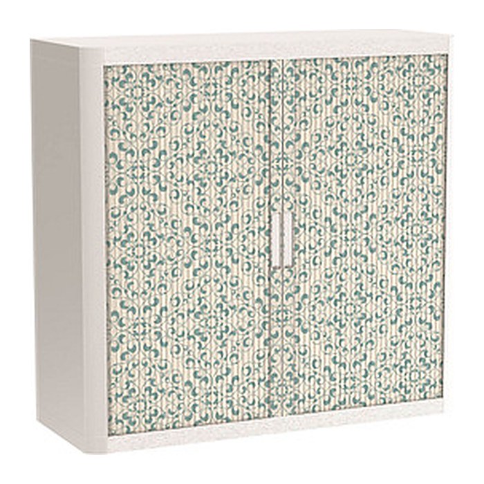 PAPERFLOW easyOffice Garden Factory Rollladenschrank 60228 2 Fachböden 110,0 x 41,5 x 104,0 cm