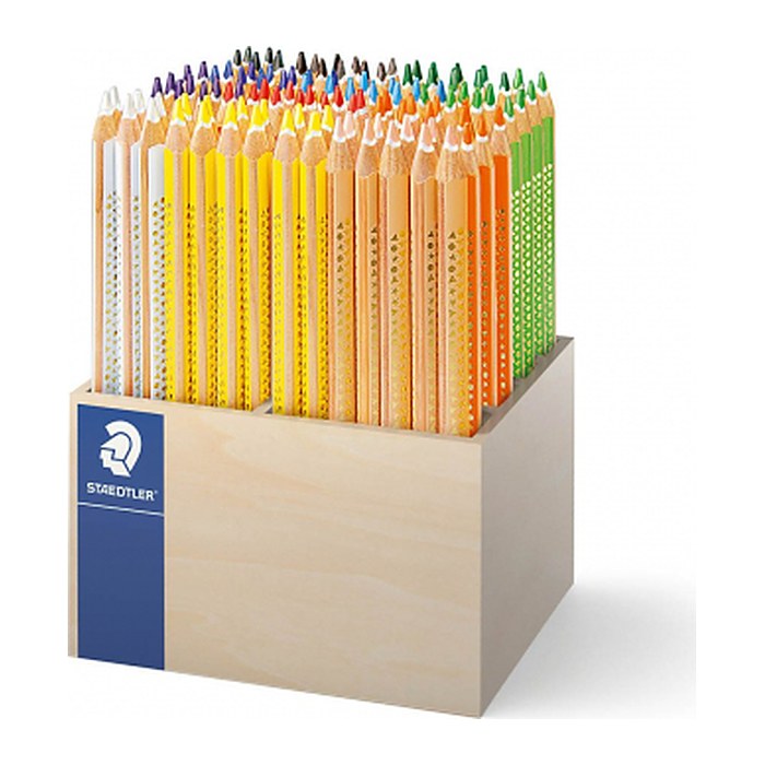 STAEDTLER Noris Club® jumbo Buntstifte farbsortiert, 112 St.