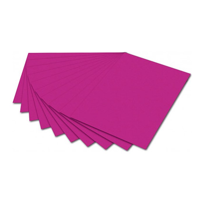 folia Tonpapier Tonpapier pink 130 g/qm 100 St.