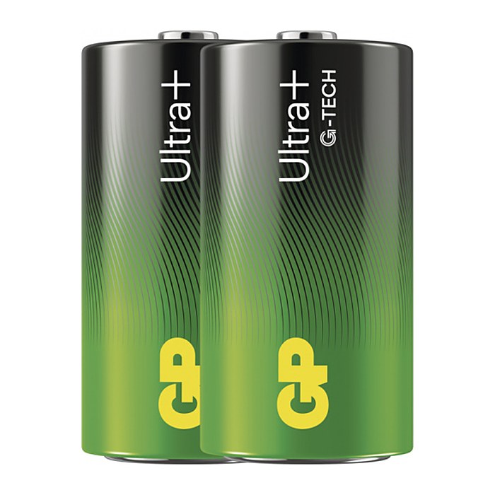 GP Batterie ULTRA PLUS Alkali-Mangan Baby C 1,5 V, 2 St.