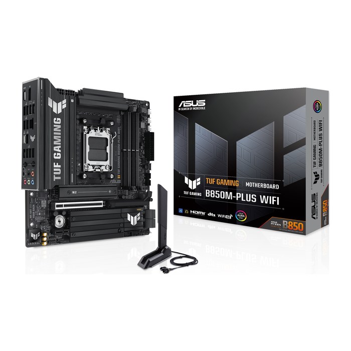 ASUS TUF GAMING B850M-PLUS WIFI (AMD,AM5,DDR5,mATX)