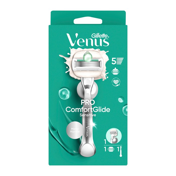 Gillette Venus PRO ComfortGlide Sensitive Nassrasierer Damen