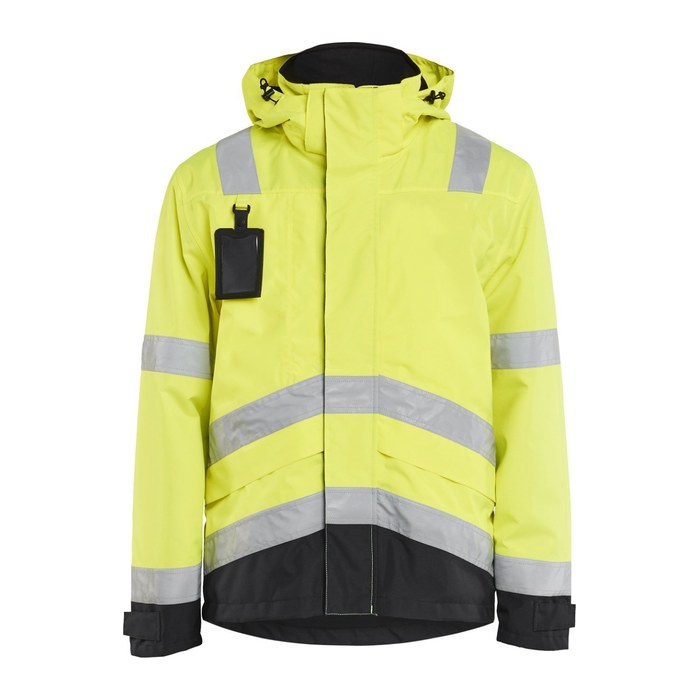 BLAKLÄDER® unisex Regenjacke "4837" gelb Größe XL