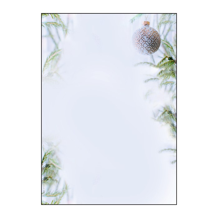 SIGEL Weihnachtsbriefpapier Winter Mood Motiv DIN A4 90 g/qm 100 Blatt