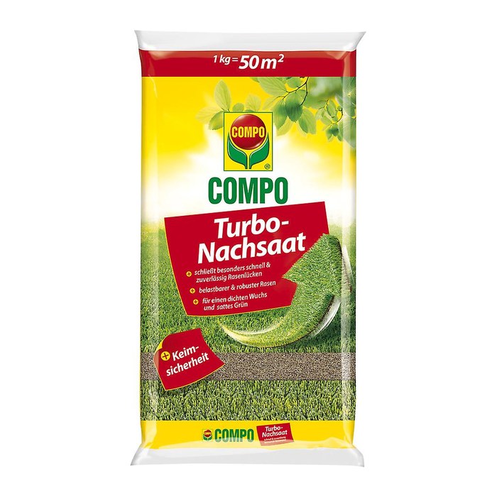 COMPO Turbo-Nachsaat Rasensamen 1,0 kg