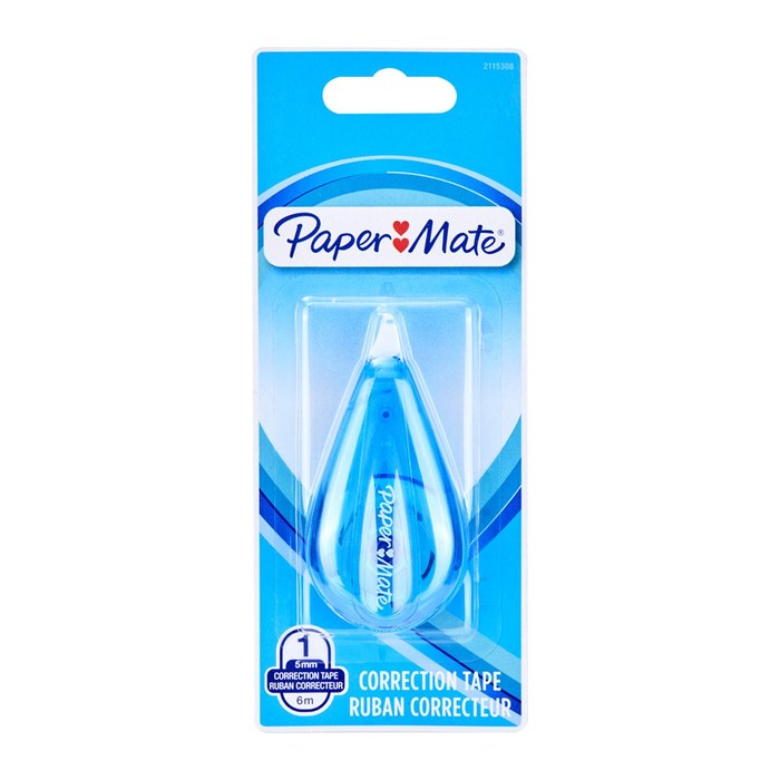 PAPER MATE Korrekturroller Econ Tape 1er weiß 5 mm x 6m Blister