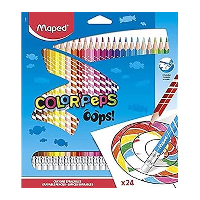 maped COLOR'PEPS Buntstifte farbsortiert, 24 St.