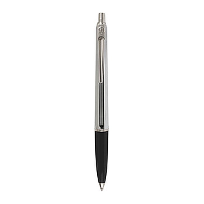 BALLOGRAF® Kugelschreiber Epoca Chrome schwarz, Schreibfarbe: blau, 1 St.