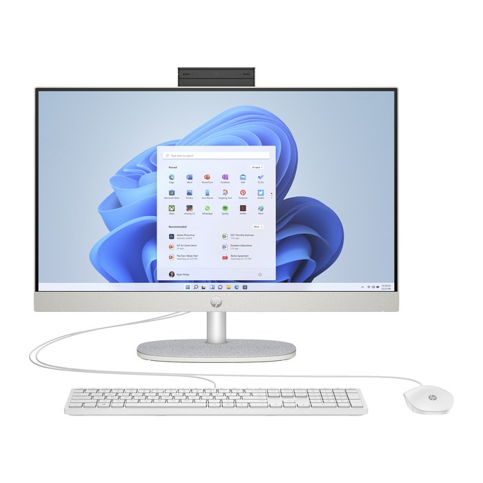 HP 24-cr0006ng All-in-One PC, 16 GB RAM, 512 GB SSD, AMD Ryzen™ 5 7520U