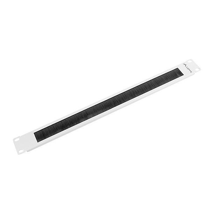 LANBERG 19" Bürstenleiste 1U grau AK-1101-S