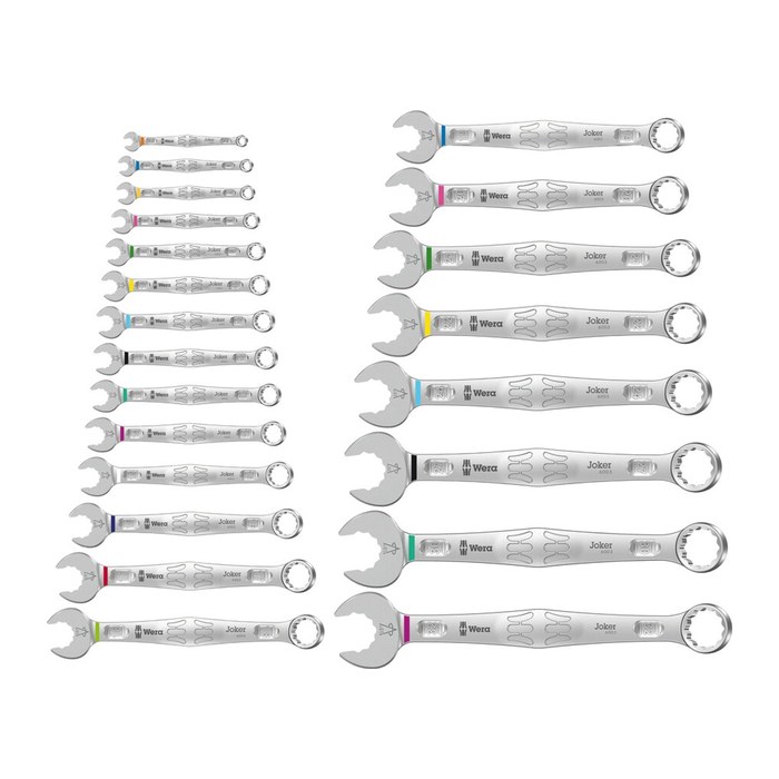 Wera 6003 Joker 22 Set 1 Ringmaulschlüssel-Satz