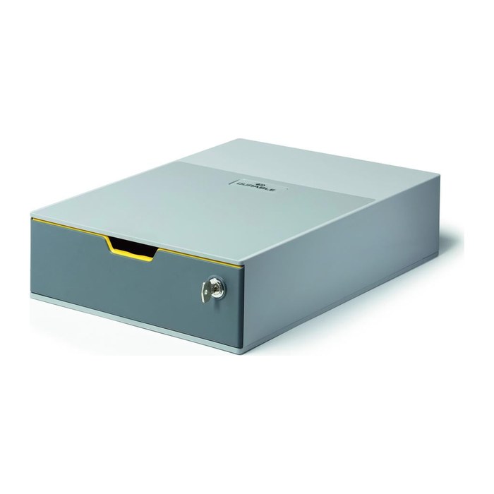 DURABLE Schubladenbox VARICOLOR 1Fach SAFE Schloss mehrfbg