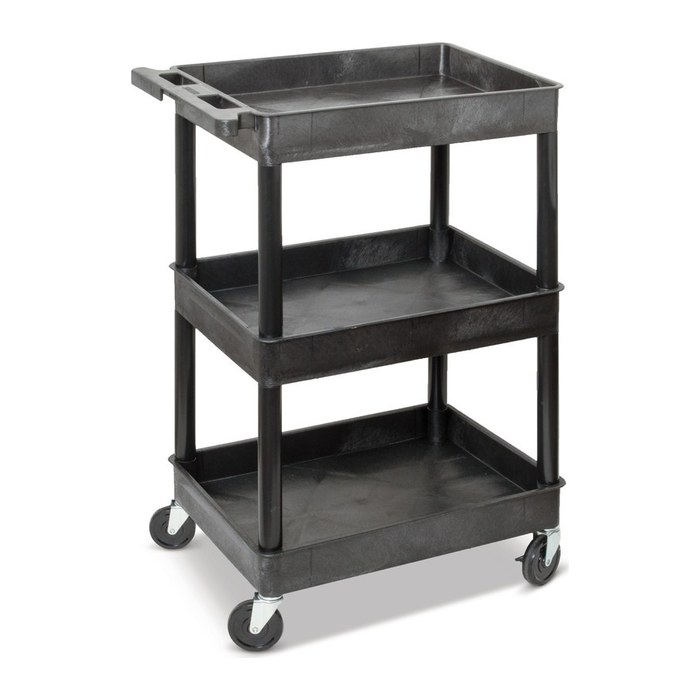 LUXOR Etagenwagen grau 61,0 x 46,0 x 98,0 cm