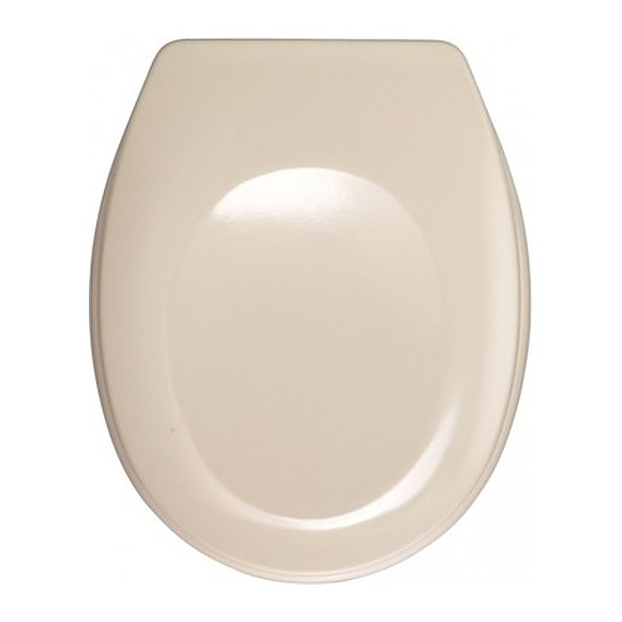 WENKO WC-Sitz Bergamo braun, beige, 1 St.
