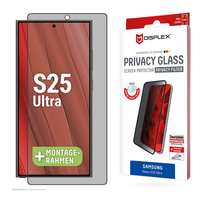 DISPLEX® Privacy Glass Display-Blickschutzglas für Samsung Galaxy S25 Ultra