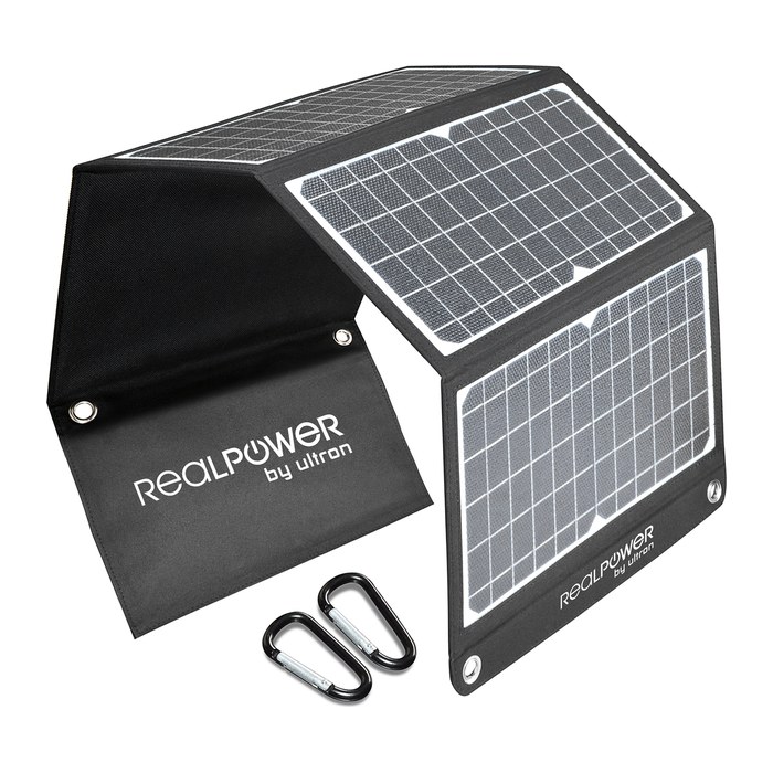 RealPower Solarpanel SP-30E 30 Watt 4 Panel Faltbar