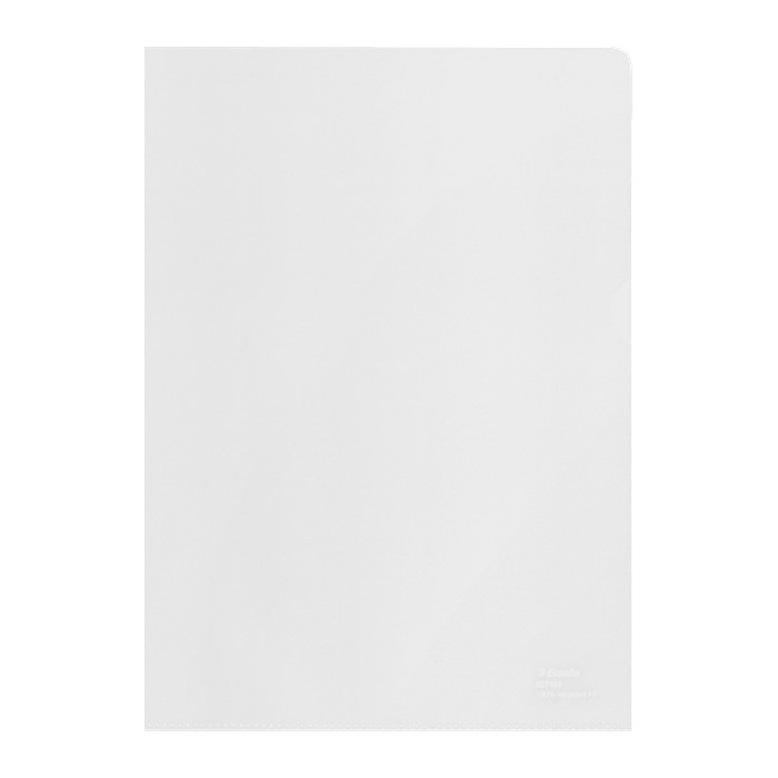 Esselte Sichthüllen DIN A4 transparent genarbt 0,10 mm, 100 St.