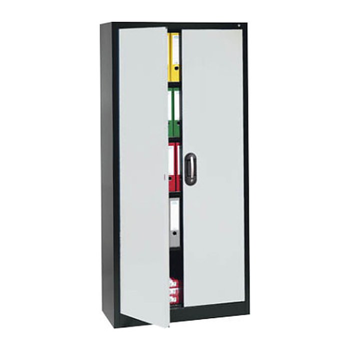 CP Stahlschrank C 2000 Acurado 9260-000 S11661 lichtgrau, anthrazit 4 Fachböden 93,0 x 40,0 x 195,0 cm, aufgebaut, 1 St.