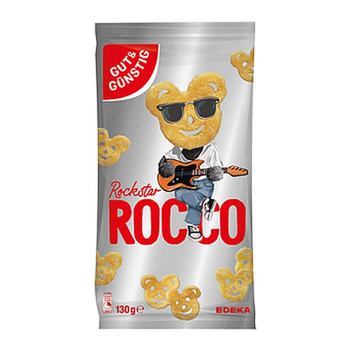 GUT&GÜNSTIG Rockstar Rocco Chips 130,0 g, 1 St.