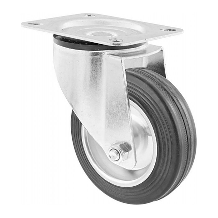 WAGNER® design yourself Transportgeräte-Lenkrolle RO 6104 silber