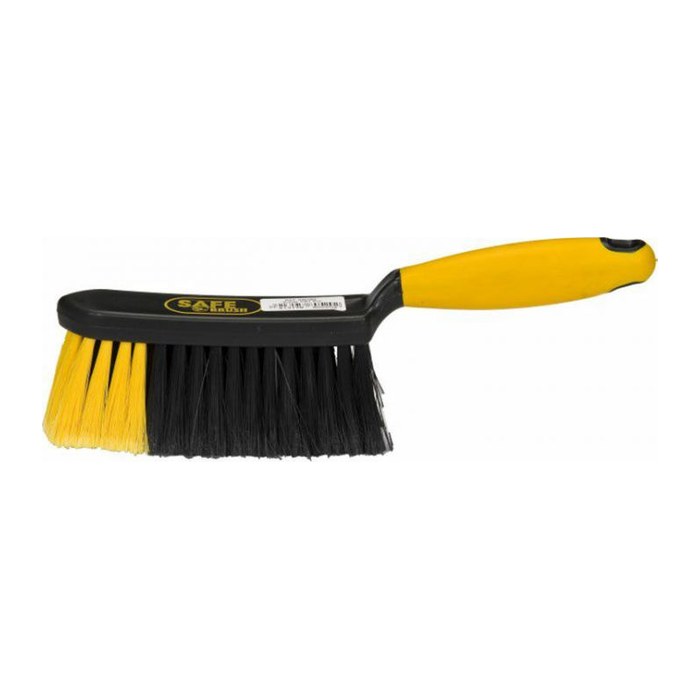 BOMA Handfeger Soft industrial schwarz/gelb Kunststoff 28,0 cm breit