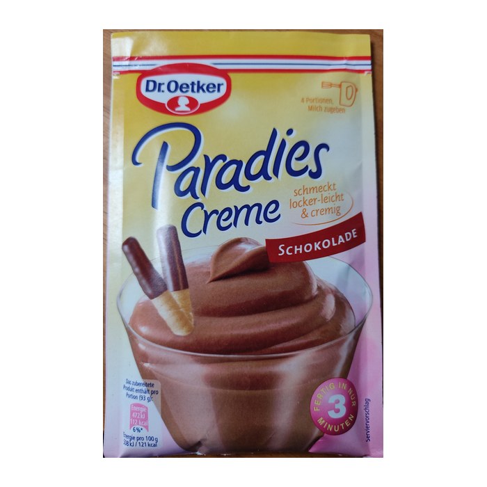 Dr. Oetker Paradies Creme Schokolade 74,0 g, 1 St.
