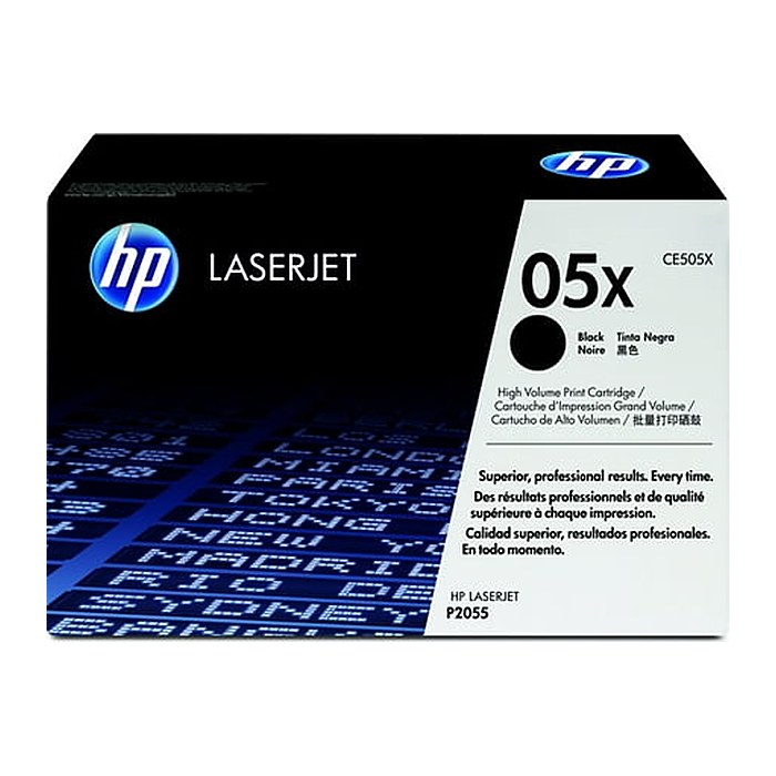 HP 05X (CE505X) schwarz Tonerkartusche