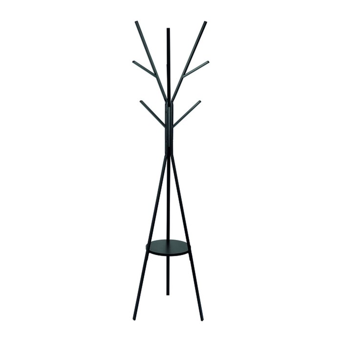 MAUL Kleiderständer MAULavalon 9385090 schwarz Metall 9 Haken 46,5 x 180,0 cm, 1 St.