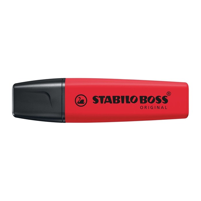STABILO BOSS ORIGINAL Textmarker rot, 1 St.