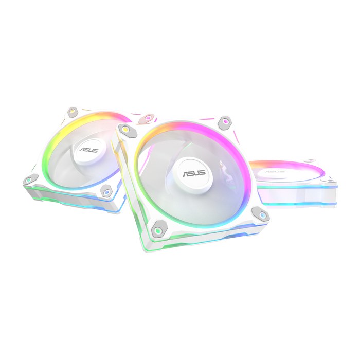 ASUS PRIME MR120 FAN ARGB REVERSE WHITE 3IN1
